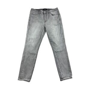 7 For All Mankind Jeans Women 31x26 Gray Ankle Gwenevere Denim Skinny Washed